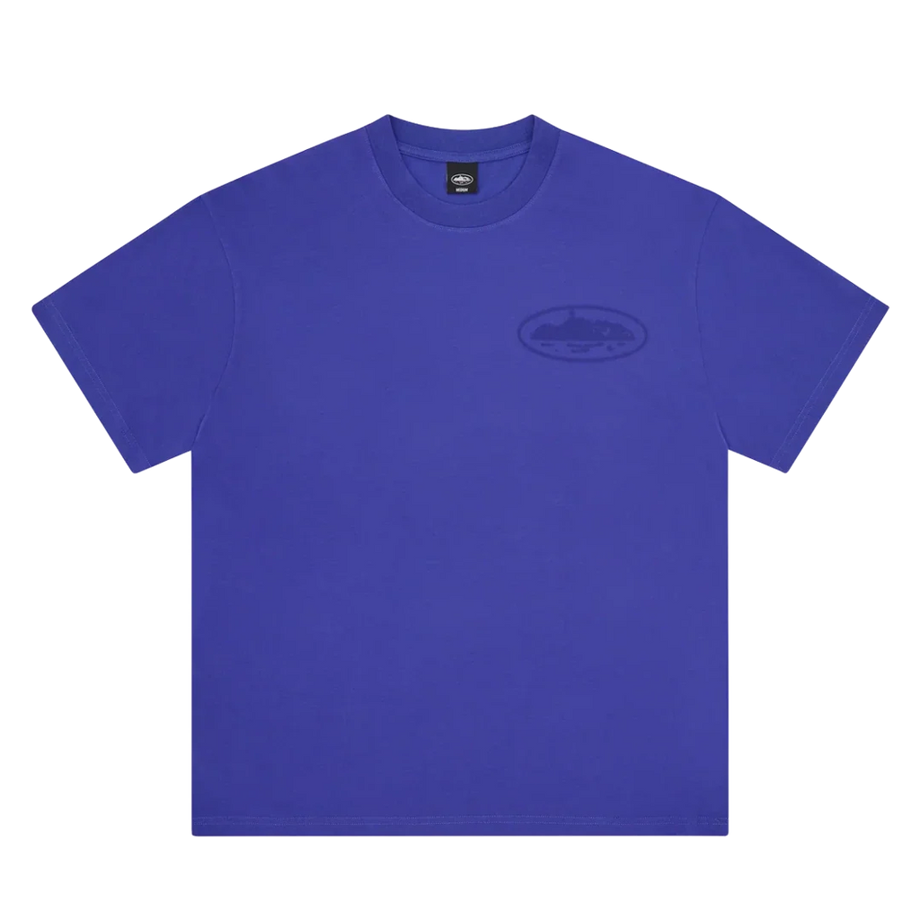 Corteiz Og Island Knockout Tee Indigo Blue