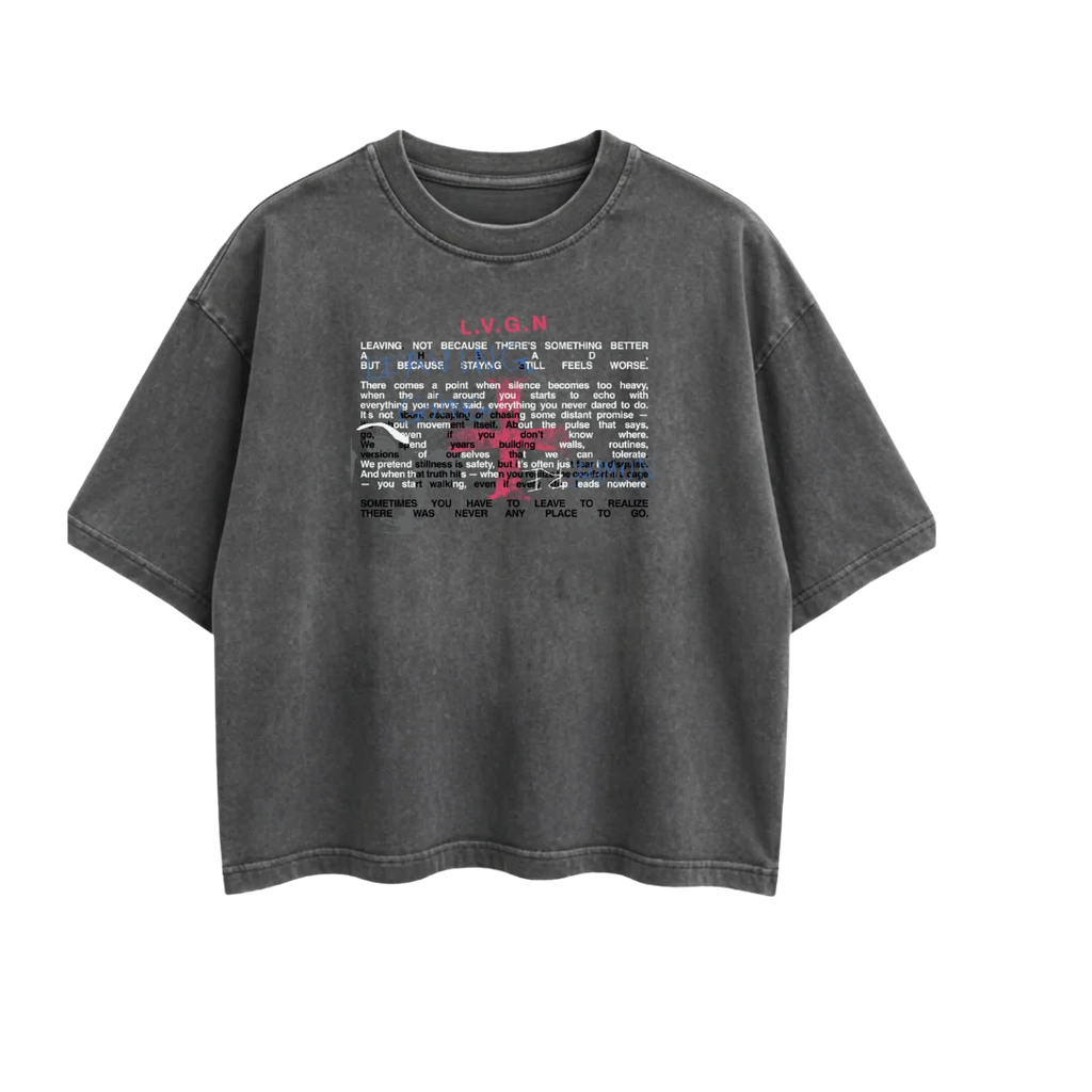 LVGN - Scripture Tee Grey