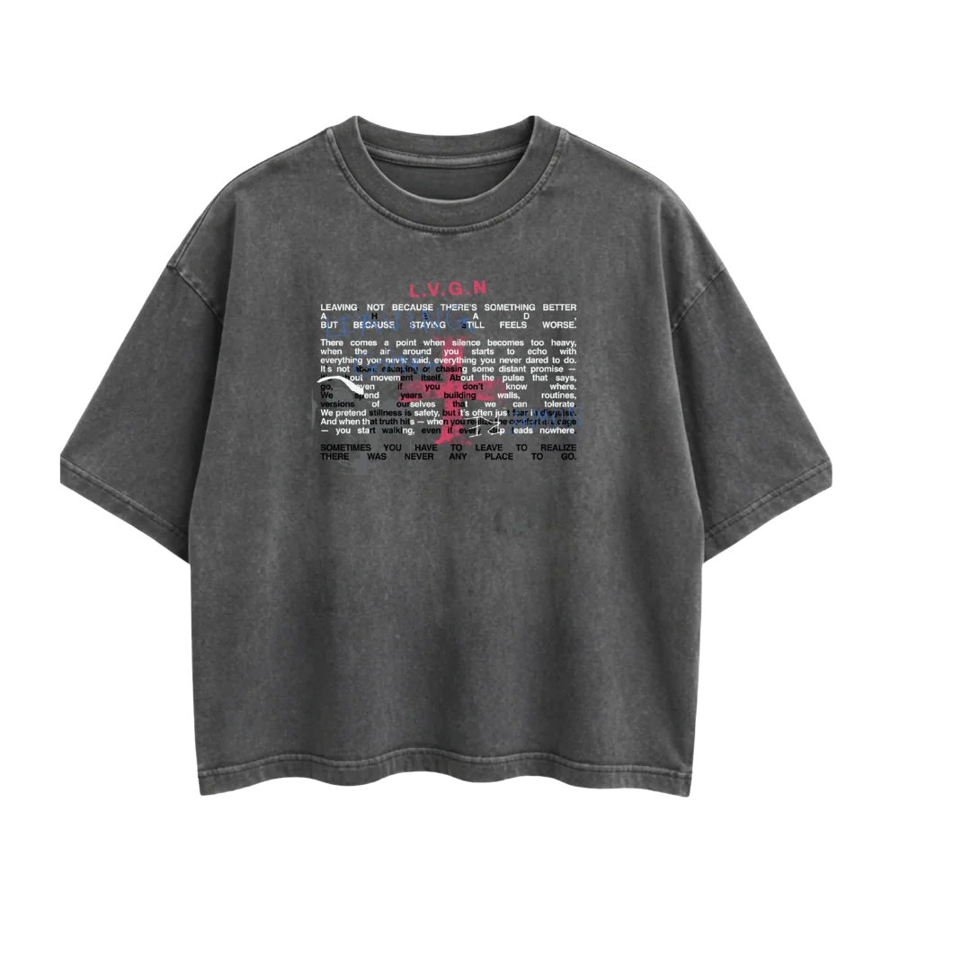 LVGN - Scripture Tee Grey