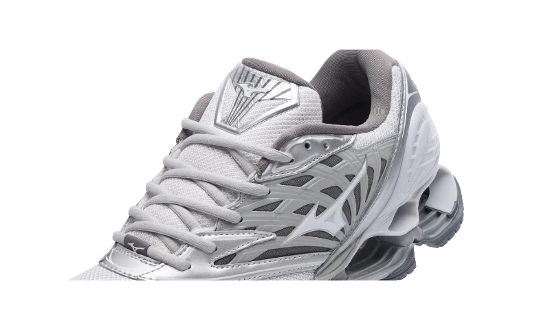 Mizuno Wave Prophecy LS Light Grey Silver White