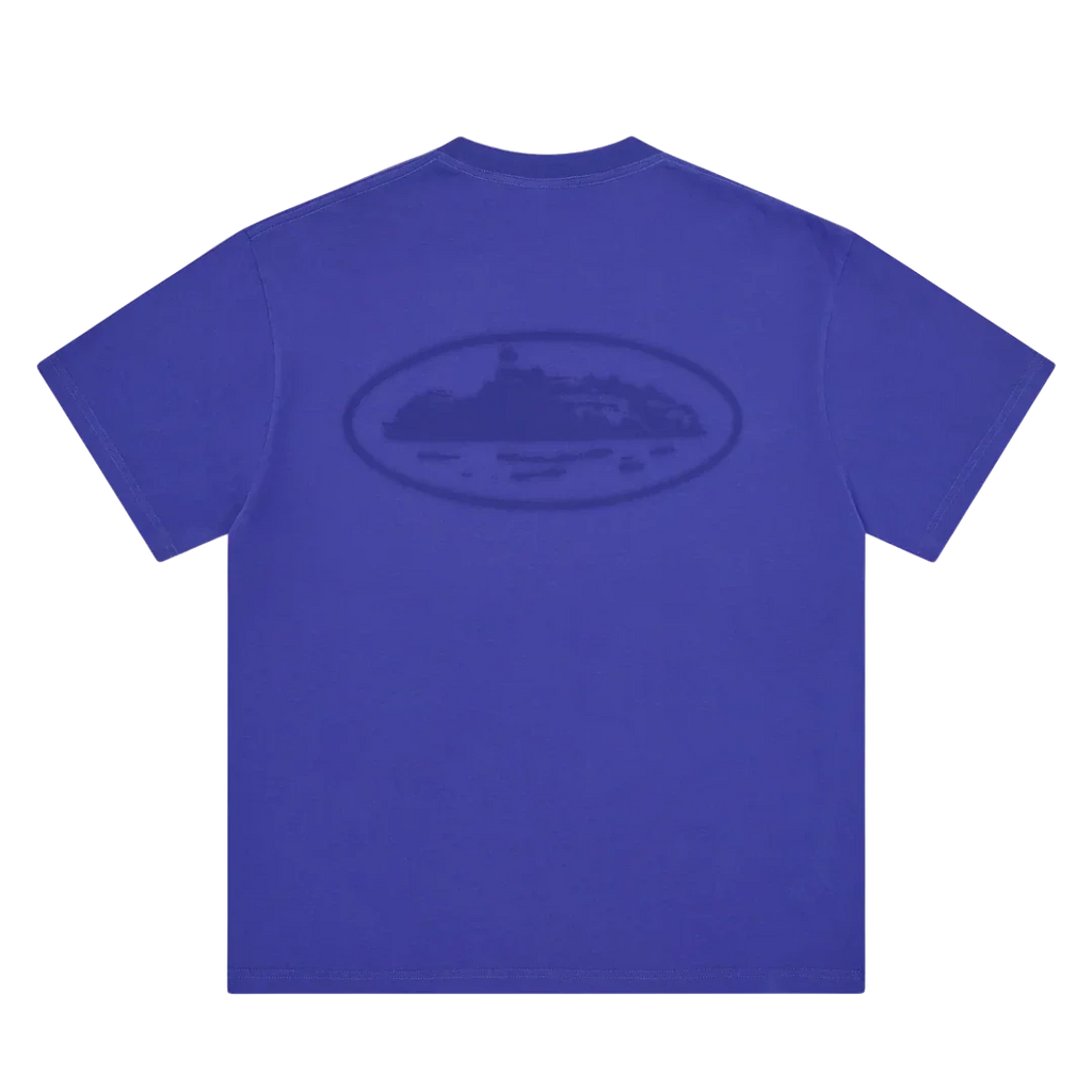 Corteiz Og Island Knockout Tee Indigo Blue