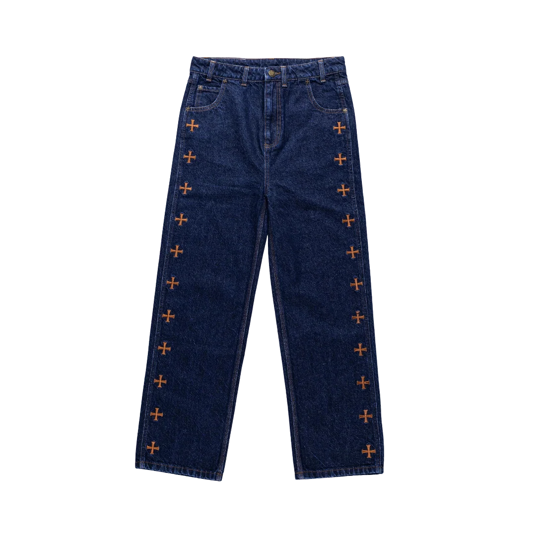 LVGN - Raw Fade Cross Denim