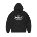 Corteiz Alcatraz Hoodie Black & White