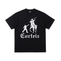 Corteiz Jackin Horse Tee Black