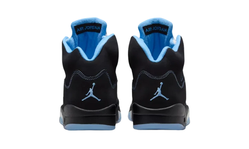 Air Jordan 5 Black University Blue
