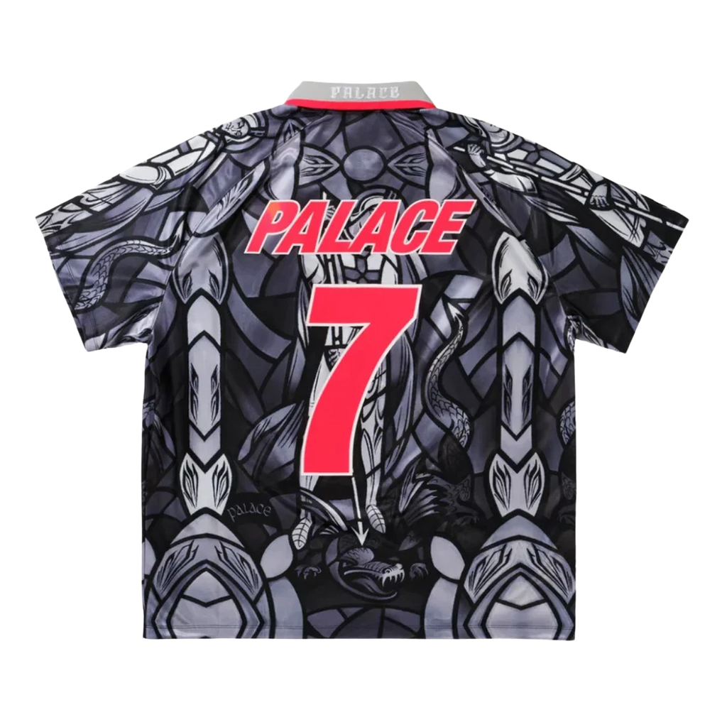 Palace x Nike England Dri-Fit Football Jersey Pewter Grey