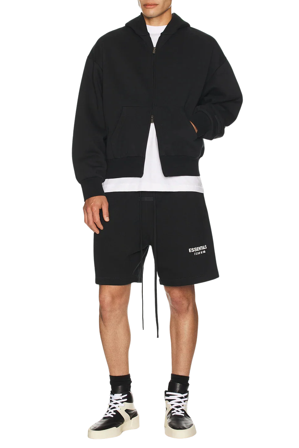 Fear of God Essentials Soccer Fleece Jet Black