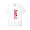 KAWS x Uniqlo Pink BFF Tee White