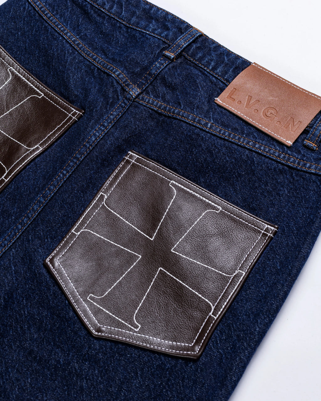 LVGN - Raw Fade Cross Denim