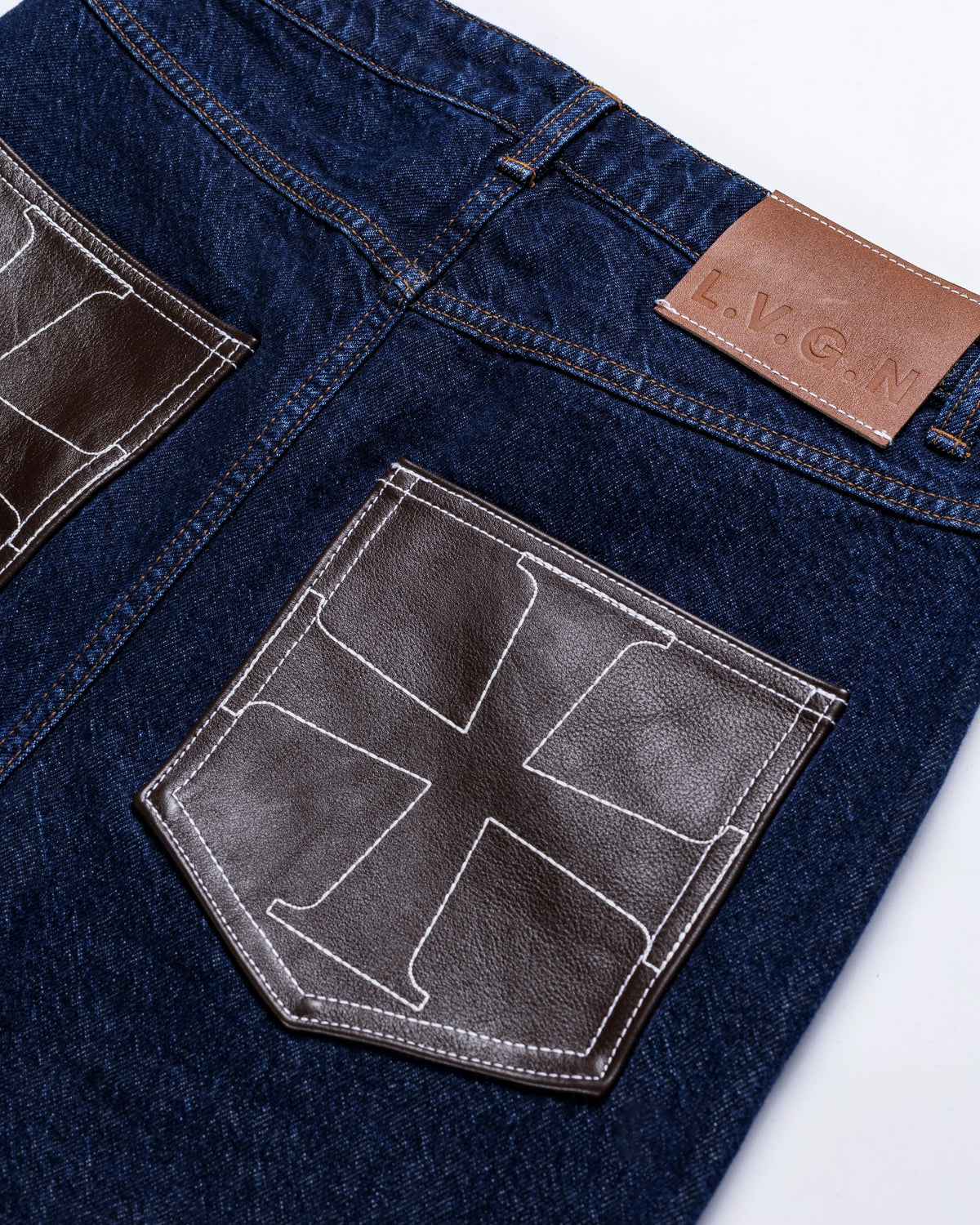 LVGN - Raw Fade Cross Denim