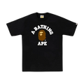 Bape College Tee Black