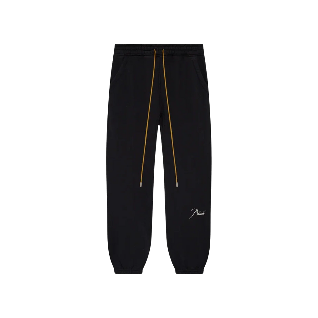 Rhude - Classique Cuffed Sweatpant Black
