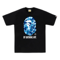 Bape ABC Camo By Bathing Ape Tee Black/Blue