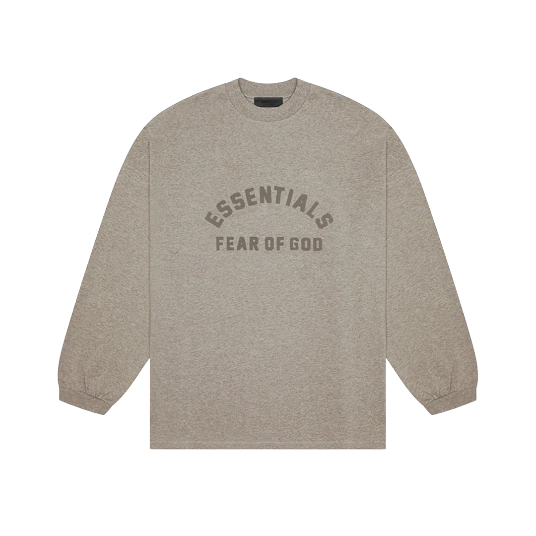 Fear of God Essentials Heavy Longsleeve Heather Grey