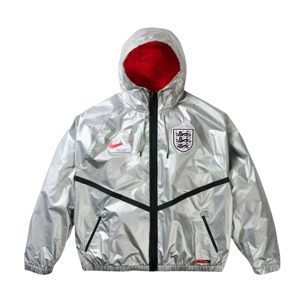 Palace x Nike England Dri-Fit Academy Anthem Jacket Pewter Grey