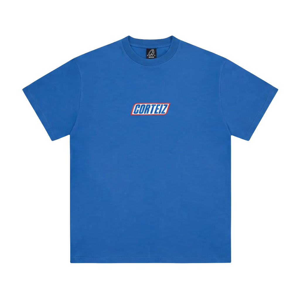 Corteiz Snicker Bar Tee Blue