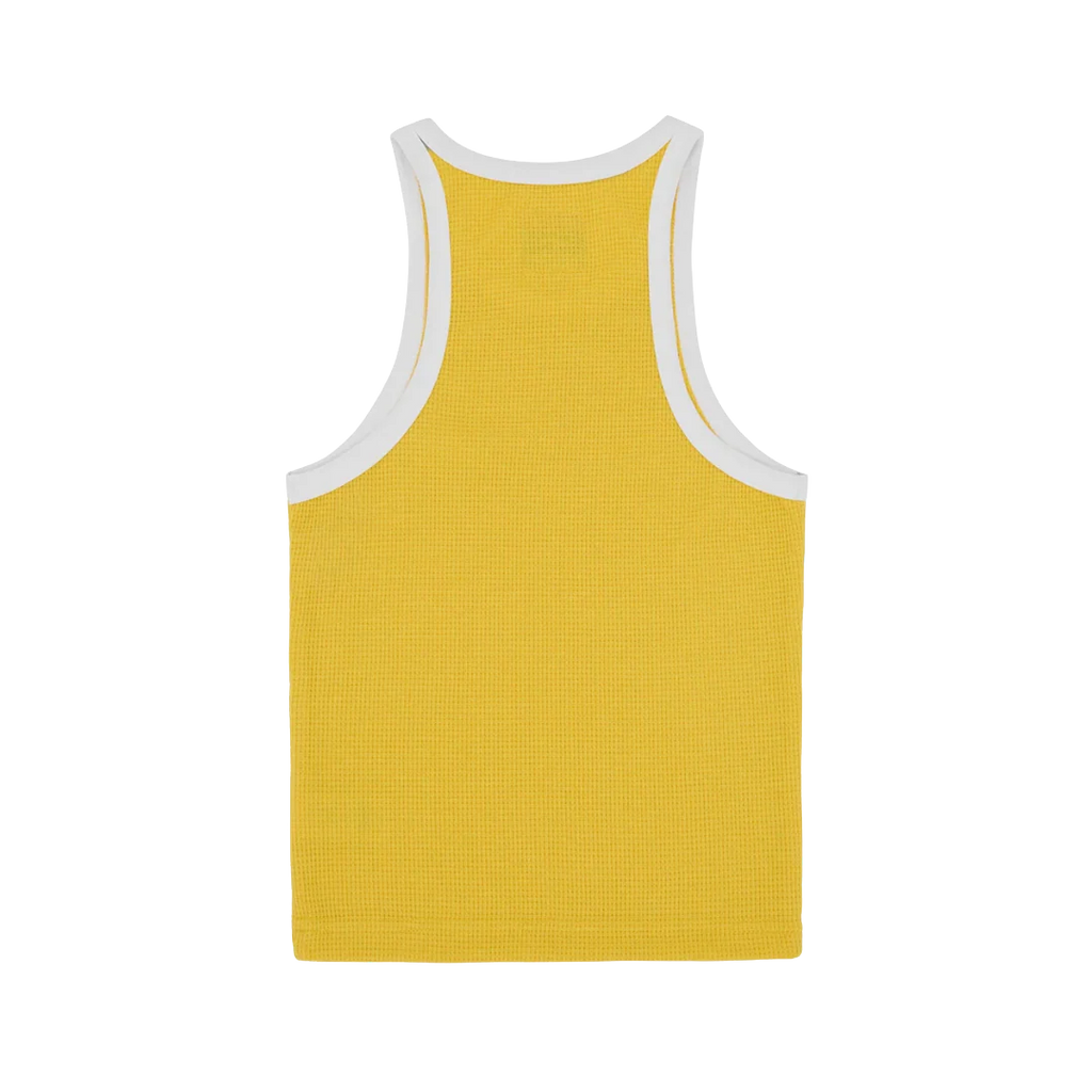 Corteiz Womens Classic Tank Top Yellow/White