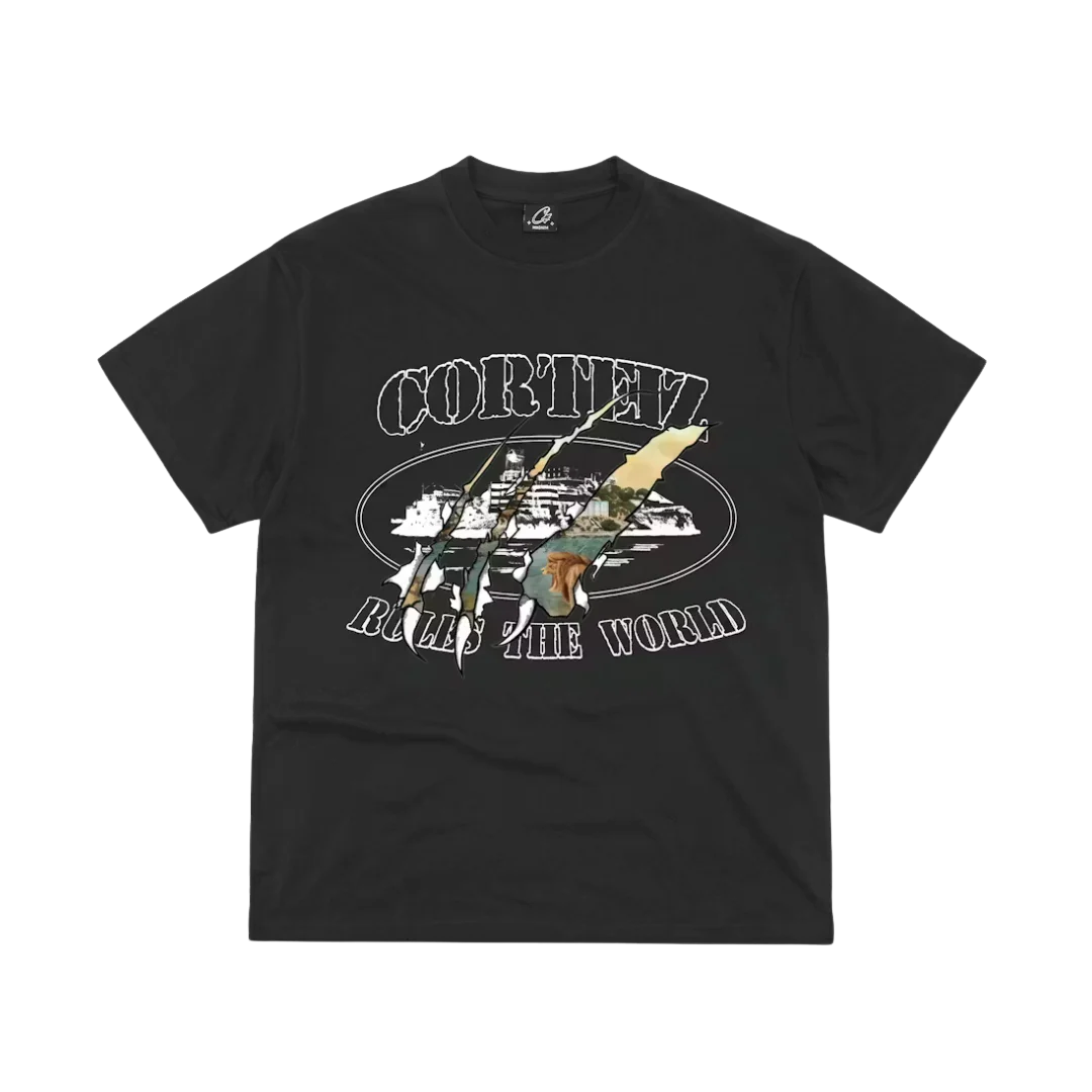 Corteiz Narnia Rip Tee Black