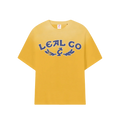 lealCollective - Dust Tee Yellow