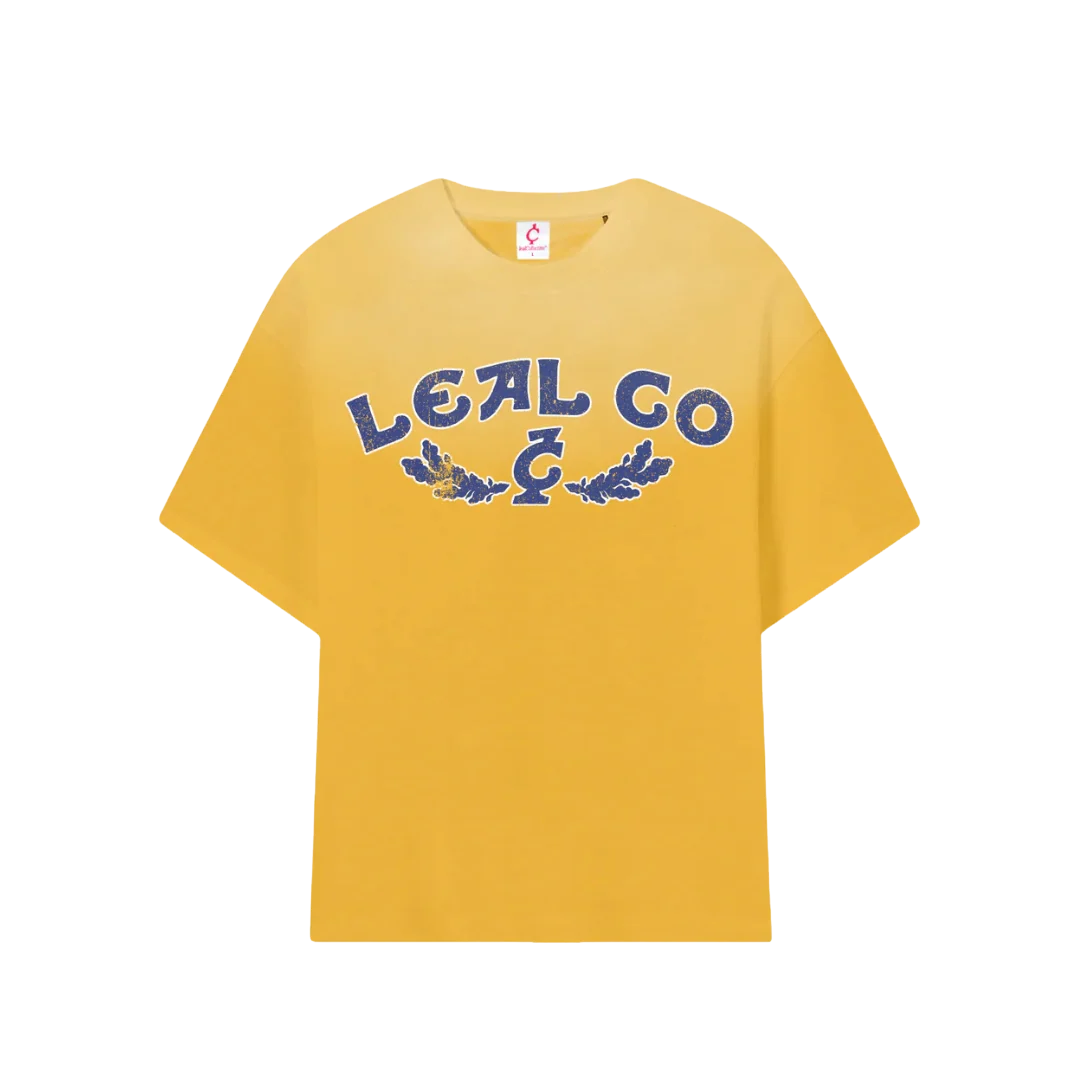 lealCollective - Dust Tee Yellow