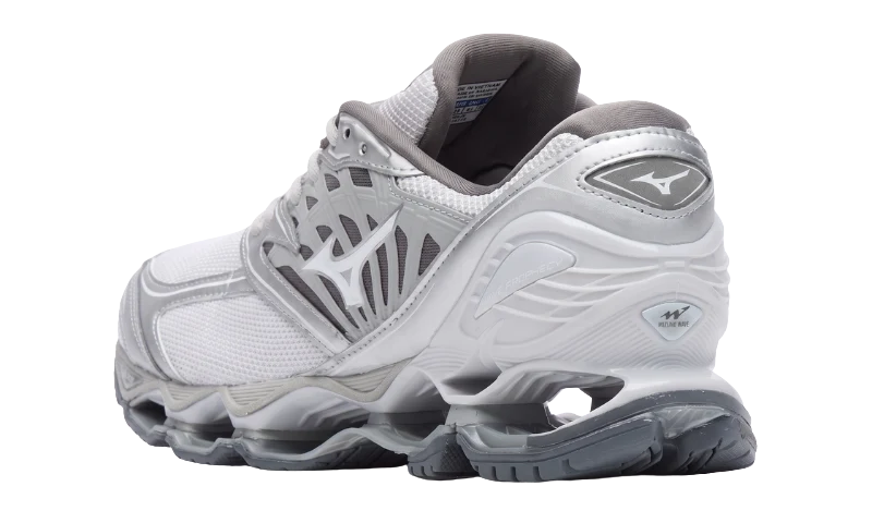 Mizuno Wave Prophecy LS Light Grey Silver White