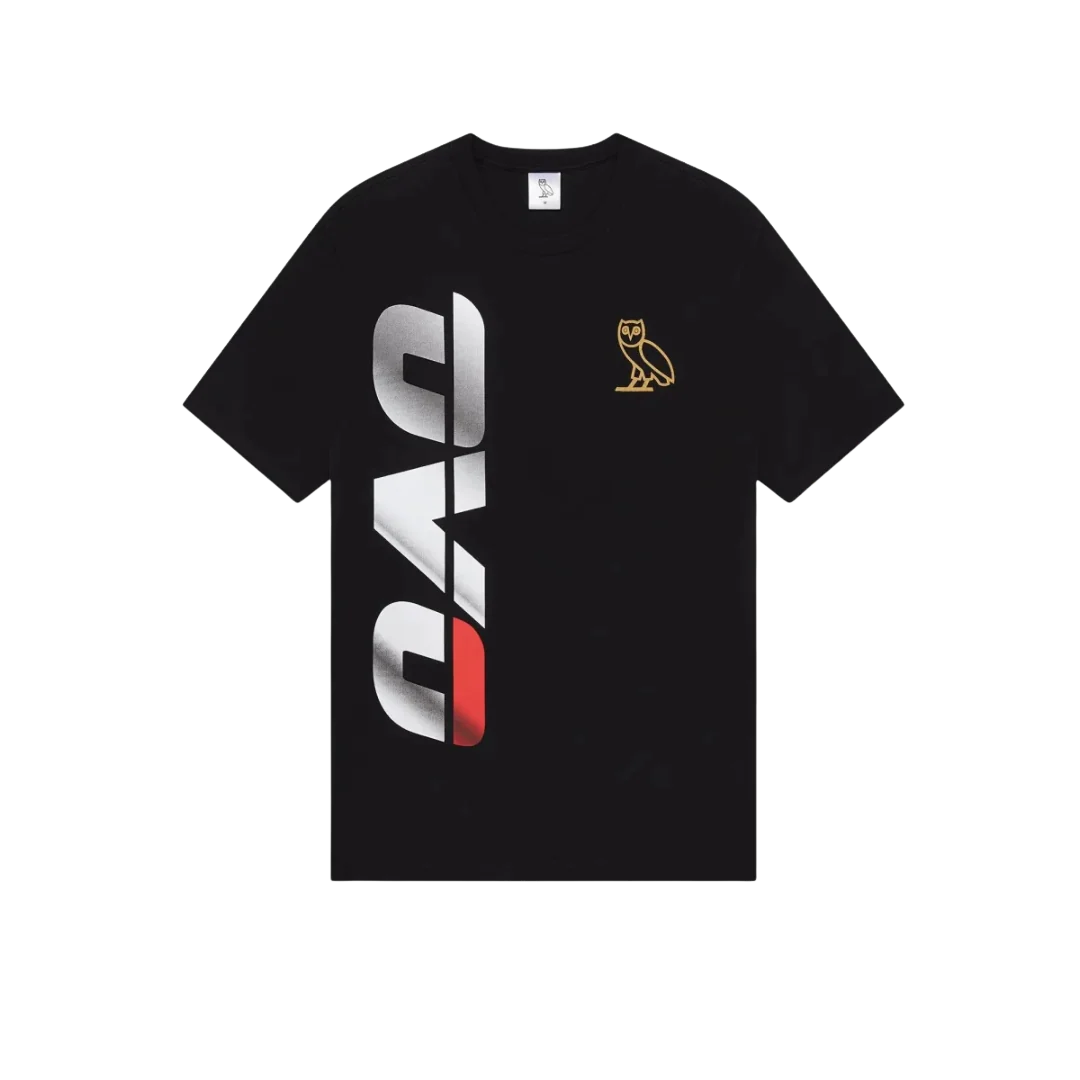Ovo Runner Racer Tee Black