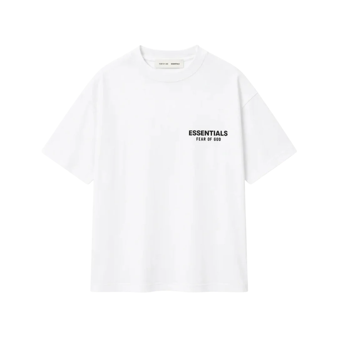Fear of God Essentials Classic Short Sleeve Tee Bright White