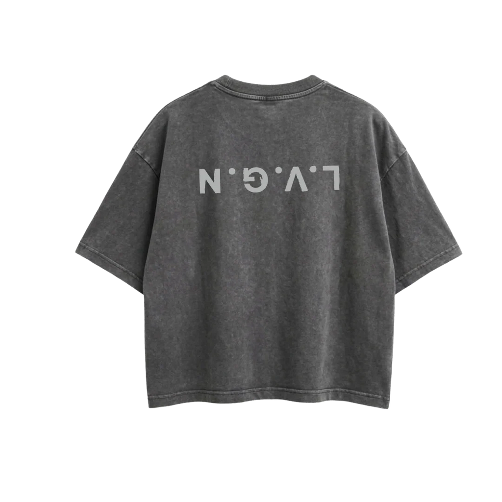 LVGN - Scripture Tee Grey