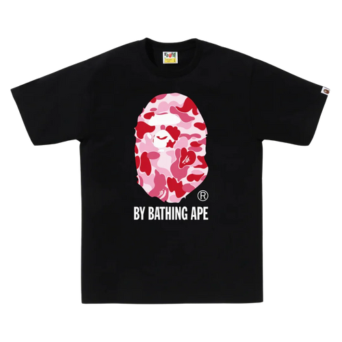 Bape ABC Camo By Bathing Ape Tee Black/Pink
