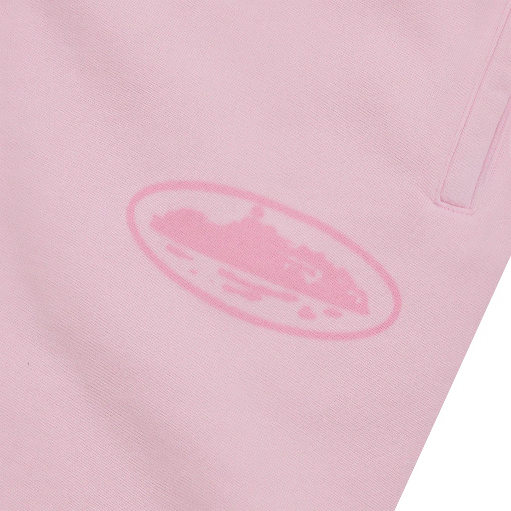 Corteiz Island Knockout Sweatshort Pink