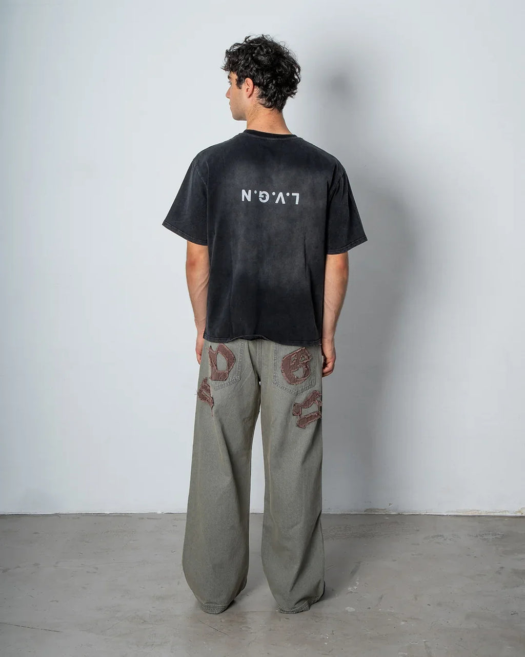 LVGN - Scripture Tee Grey