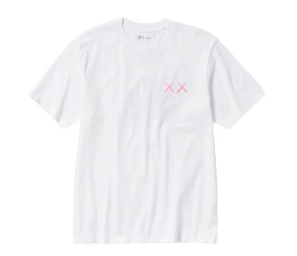 KAWS x Uniqlo T-Shirt Pink Graphic