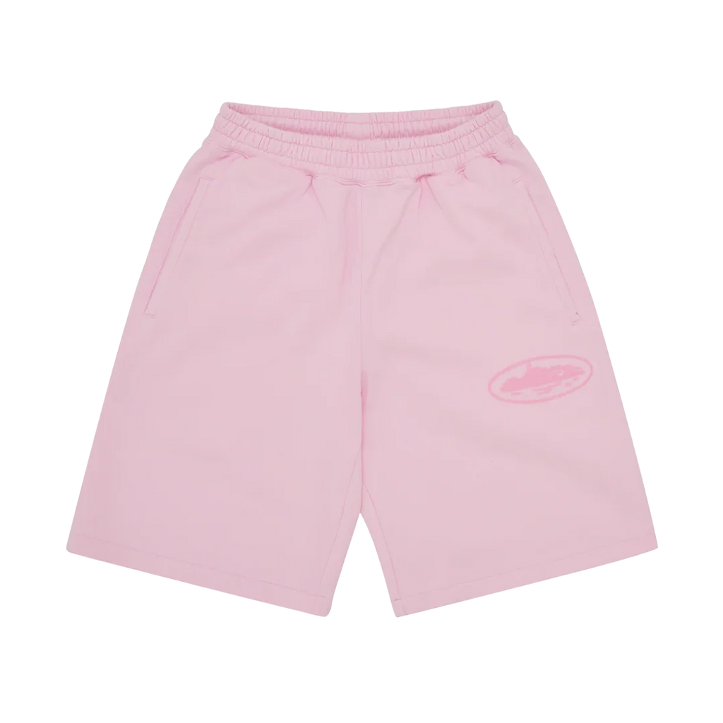 Corteiz Island Knockout Sweatshort Pink