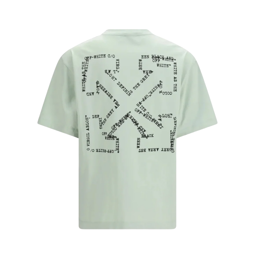 Off White - Arrow Skate Green T-Shirt