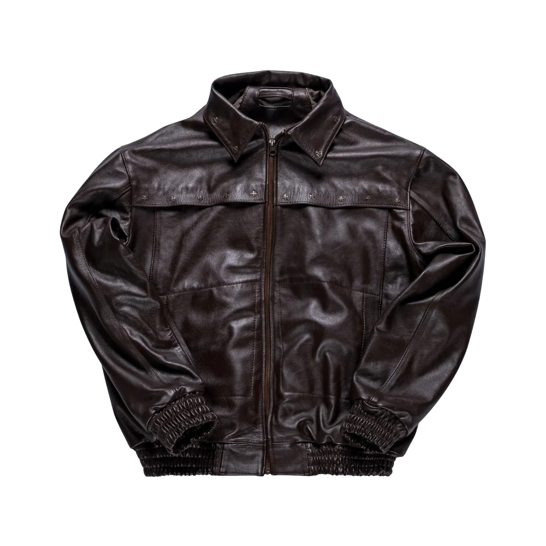 LVGN - Chocolate Leather Jacket