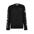 Off White - Fresco Diag Skate L/S Tee Black