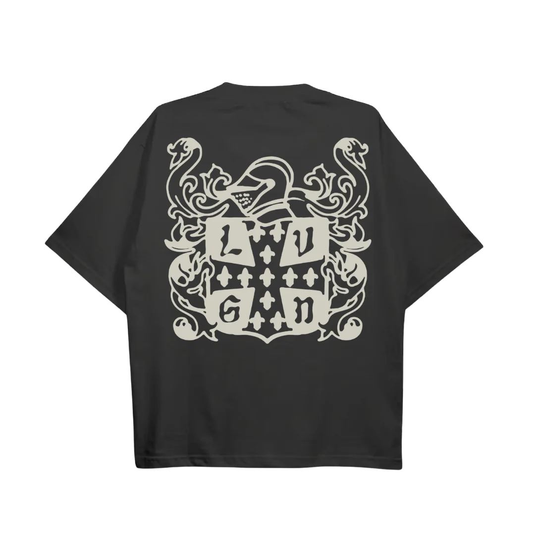 LVGN - Crest Tee Black