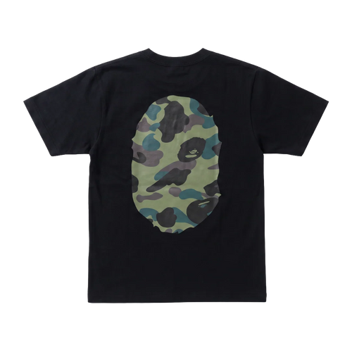 BAPE ABC Camo Big Ape Head Tee Black/Green