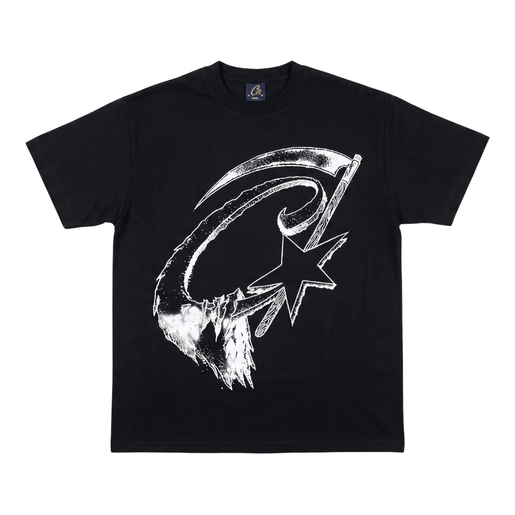 Corteiz Reaper Tee Black