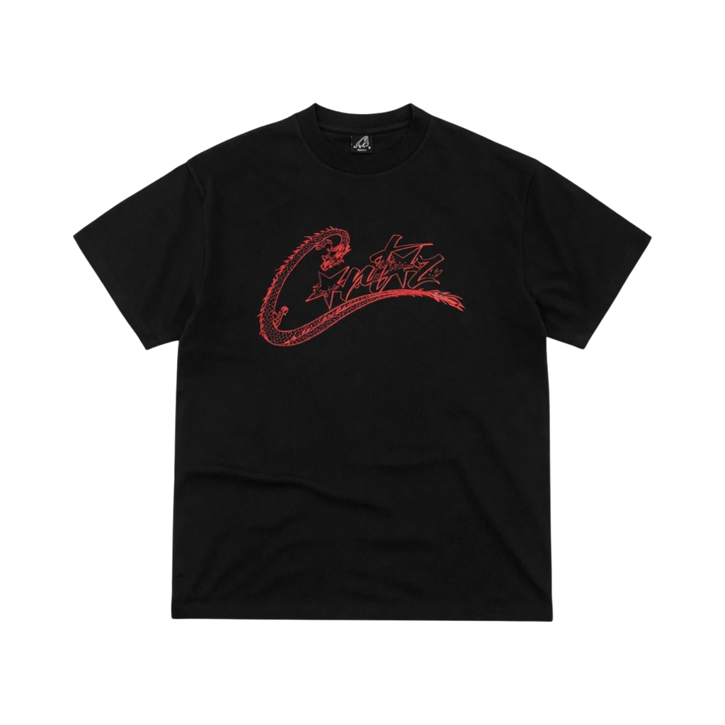 Corteiz Dragon Allstarz Tee Black