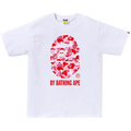 Bape ABC Camo By Bathing Ape Tee (SS25) White/Pink