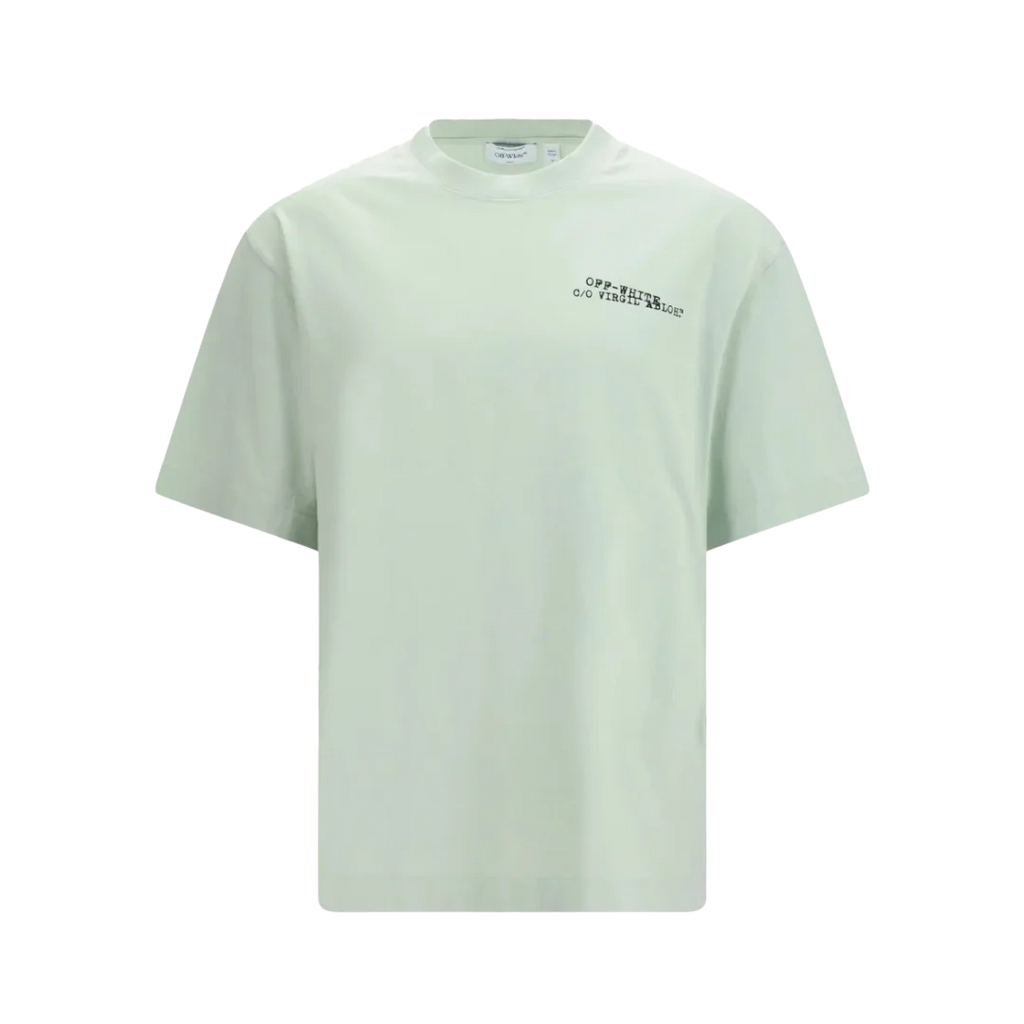 Off White - Arrow Skate Green T-Shirt