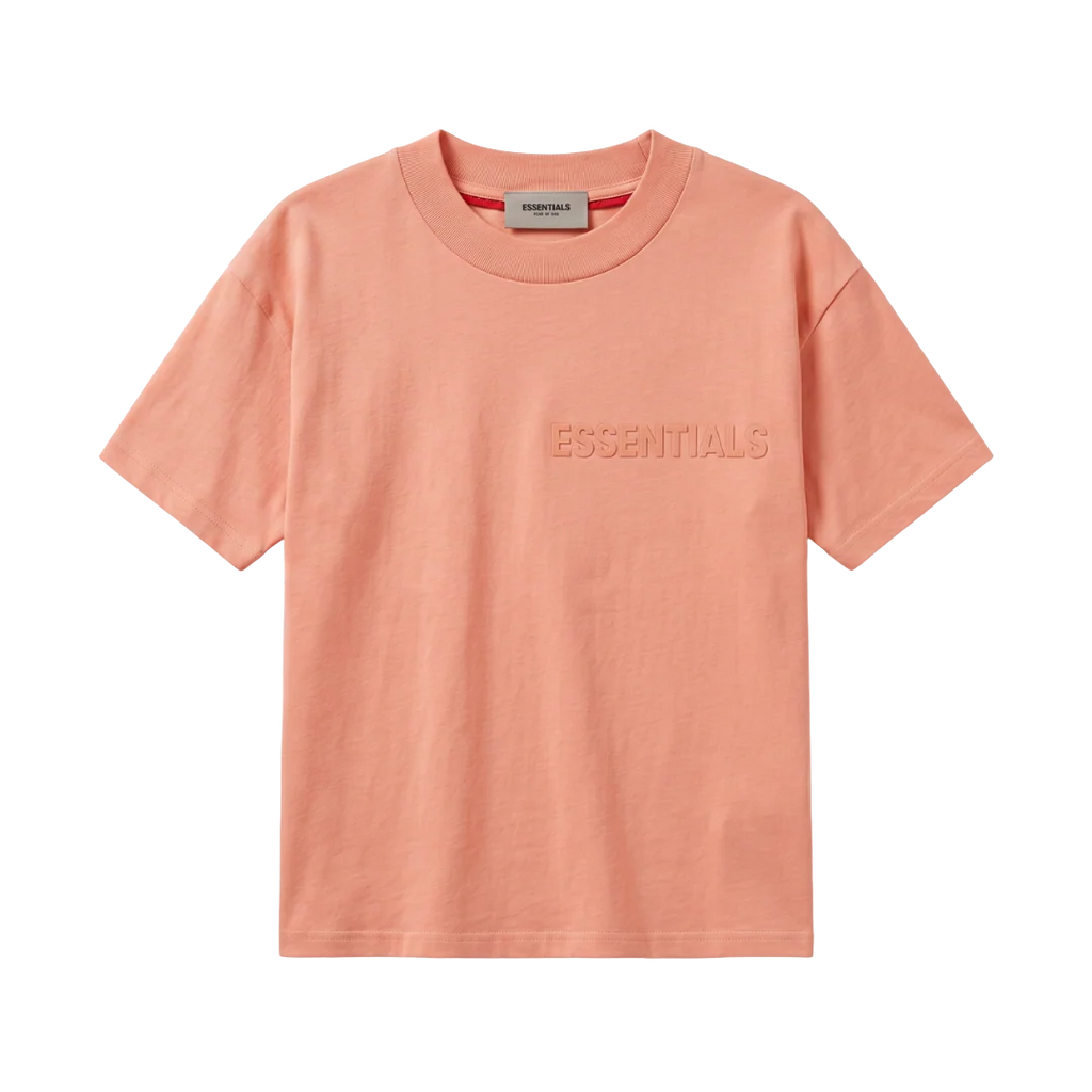 Essentials Short-Sleeve Tee Coral
